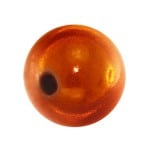 Magic / Miracle bead, 12mm, orange
