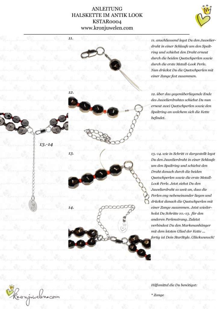 Anleitung Jessica Alba Halskette von kronjuwelen.com (Seite 4 von 4)
