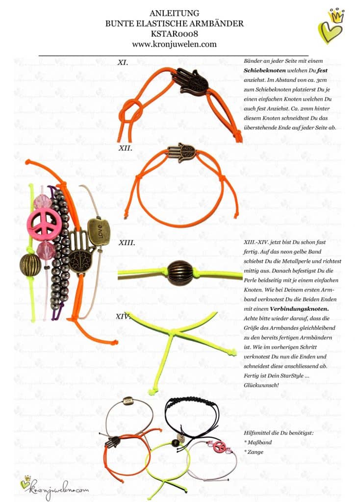 Anleitung elastische Armbänder (Seite 5 von 5)